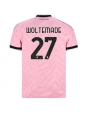 Moške Nogometnih dresov Juventus Nick Woltemade #27 Gostujoči 2026-27 Kratki rokavi Moške Nogometnih dresov Juventus Nick Woltemade #27 Gostujoči 2026-27 Kratki rokavi